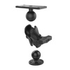 Двойное шаровое крепление RAM® Drill-Down для Humminbird Helix 7 — короткое