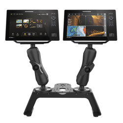 Палубный комплект RAM® Fishfinder с двойным креплением Humminbird Helix 8-10 и XPLORE