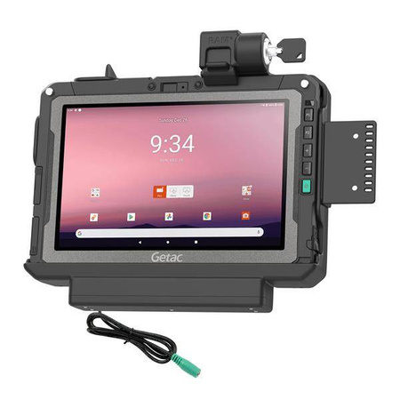 Док-станция с электроприводом RAM® Form-Fit для Getac ZX10