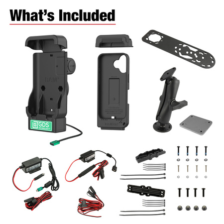 GDS® Aina PTT Voice Responder Vehicle Bundle для iPhone 16