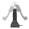GDS® Uni-Conn™ 7-дюймовая блокируемая док-станция для пьедестала с PoE