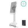 GDS® Uni-Conn™ Powered 14" Locking Pedestal Dock with PoE - серый