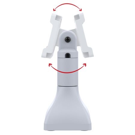 RAM® 7" пьедестальное крепление с 75 мм VESA и кабельной разводкой - серый