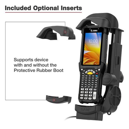 Док-станция с питанием от RAM® для Zebra MC9400 и MC9300