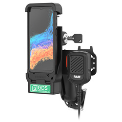 GDS® Locking PTT Speaker Mic Kit for XCover7 Pro/6 Pro - Kodiak