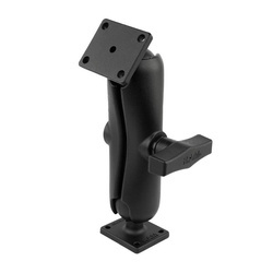 RAM® Двойное шаровое крепление с прямоугольными пластинами AMPS - размер C средний