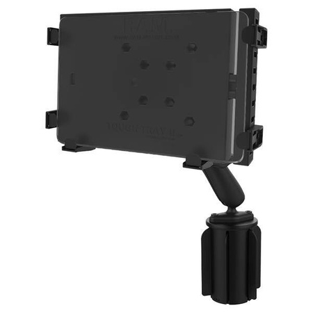 Держатель для планшета RAM® Tough-Tray™ II с креплением для подстаканника RAM-A-CAN™ II
