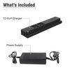 Настенное зарядное устройство GDS® 12-Port 300W USB-C Power Delivery