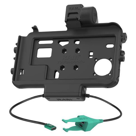 Низкопрофильная док-станция RAM® USB-C + данные USB-C и USB-A для Tab Active5 и 3