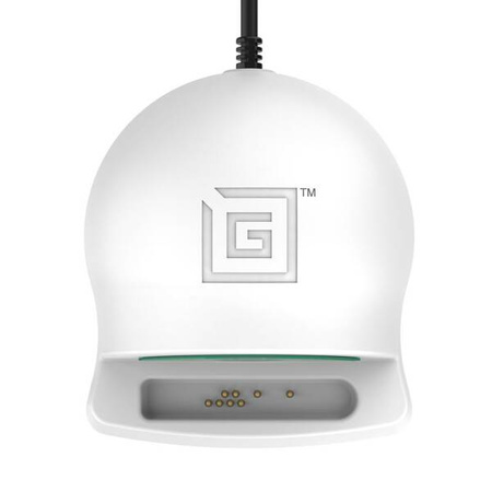 GDS® Desktop Dock с доставкой питания - небольшие планшеты и телефоны - серый