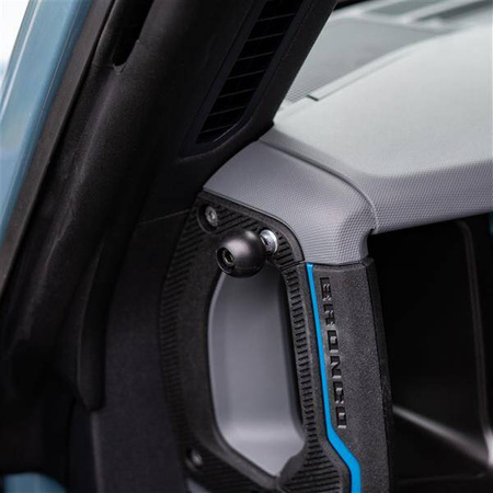 Крепление для телефона RAM® Quick-Grip™ XL с поручнем, основание на болте M6