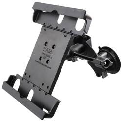 RAM® Tab-Tite™ с присоской RAM® Twist-Lock™ для планшетов размером 9–10,5 дюймов