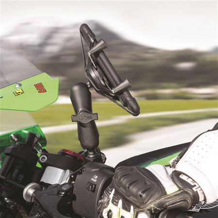 Держатель для телефона RAM® X-Grip® с композитным кронштейном с двойной розеткой