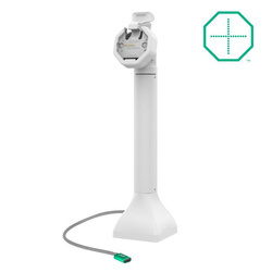 GDS® Uni-Conn™ Powered 14" Pedestal Dock с USB-C - серый