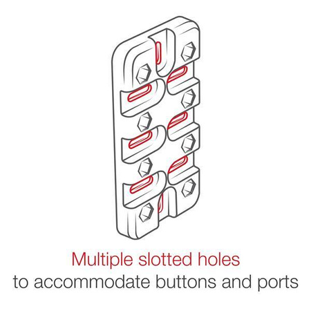 Универсальный держатель для GPS и радио RAM® Finger-Grip™