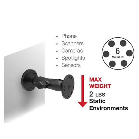 Шариковая основа RAM® Tough-Mag™ диаметром 66 мм