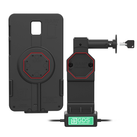 GDS® Uni-Conn™ Запорная док-станция с кнопкой разблокировки