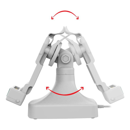 Док-станция GDS® Uni-Conn™ Tilt & Swivel Dock с USB-C + Data - серый