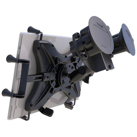 RAM® X-Grip® с поворотной присоской RAM® Twist-Lock™ для планшетов размером 12–13 дюймов