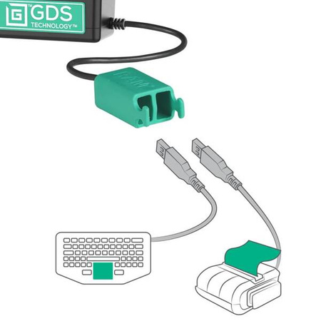 Фиксатор GDS® Tough-Dock™ + двойной USB-A для Tab Active4 Pro
