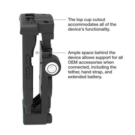 Док-станция с электроприводом GDS® для Zebra TC2x и TC5x