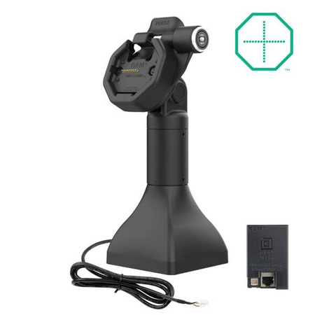 GDS® Uni-Conn™ Powered 7" Locking Pedestal Dock с PoE
