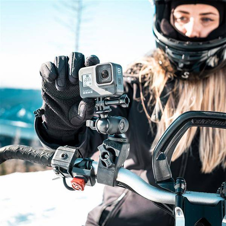 Зажимное крепление RAM® Tough-Claw™ с адаптером для экшн-камеры — алюминий