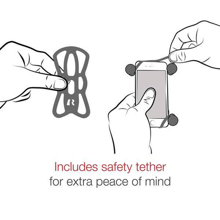 Большой держатель для телефона RAM® X-Grip® с шариком — размер B