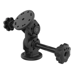 RAM® Двойное прямое поворотное крепление с ручкой