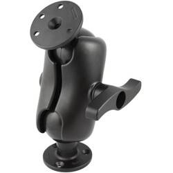 Двойное шаровое крепление RAM® с двумя большими круглыми пластинами — размер E, короткий