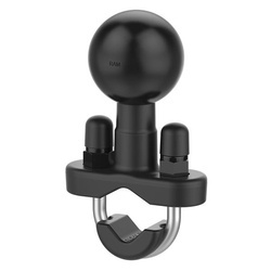 Основание руля RAM® с U-образным болтом для направляющих диаметром от 0,5 до 1 дюйма — размер C