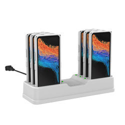 RAM® 6-портовая док-станция для Samsung XCover6 Pro с OEM или RAM® Skin™ - серый