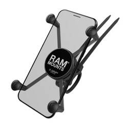 Большое крепление для телефона RAM® X-Grip® с велосипедной базой RAM® EZ-On/Off™
