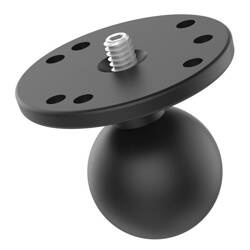 Шариковый адаптер RAM® с круглой пластиной и резьбовой шпилькой 1/4"-20 — размер C