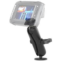 Двойное шаровое крепление RAM® для Lowrance Elite-5 и Elite-7 Ti и многое другое
