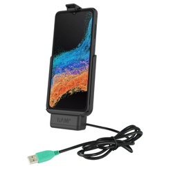 Док-станция с питанием RAM® EZ-Roll'r™ для Samsung XCover6 Pro без чехла