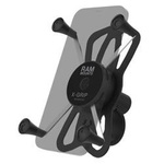 Большое крепление для телефона RAM® X-Grip® с основанием руля RAM® Tough-Strap™