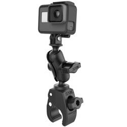 Зажимное крепление RAM® Tough-Claw™ с адаптером для экшн-камеры — алюминий