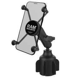 Большое крепление для телефона RAM® X-Grip® с основанием подстаканника RAM® Stubby™