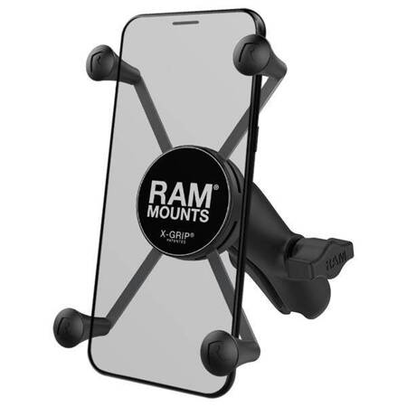 Большое крепление для телефона RAM® X-Grip® с композитным кронштейном с двойной розеткой