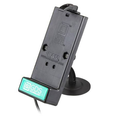Док-станция для телефона GDS® Type-C 3.1 с клейким креплением на приборной панели RAM® Lil Buddy