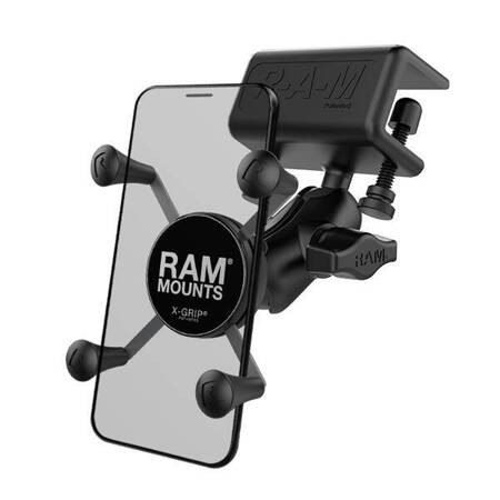 Крепление для телефона RAM® X-Grip® с зажимным основанием для защиты от бликов