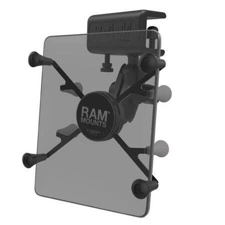 Крепление RAM® X-Grip® с зажимным основанием для защиты от бликов для планшетов с диагональю 7–8 дюймов