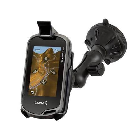 Низкопрофильное крепление на присоске RAM® Twist-Lock™ для Garmin Oregon и многое другое