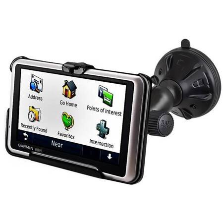 Низкопрофильное крепление на присоске RAM® Twist-Lock™ для Garmin nuvi 1300 и многое другое