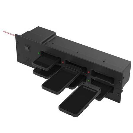 6-портовый модуль зарядки GDS® для телефонов IntelliSkin® в шкафах