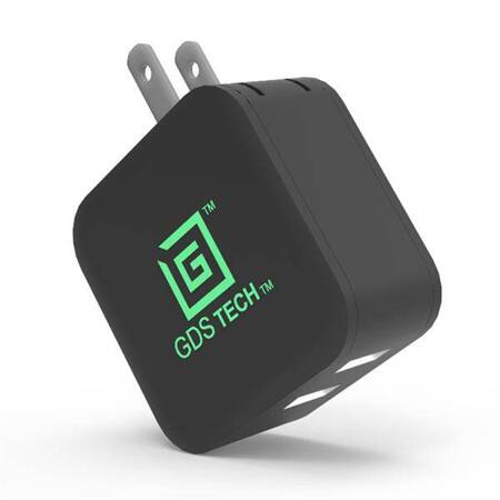 GDS® 2-портовое настенное зарядное устройство USB