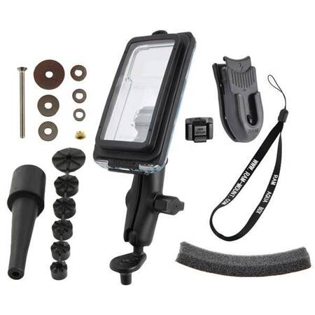 RAM® Aqua Box® Pro 20 для iPhone 5 с основанием вилки Motorcyle